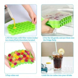 Bandeja cubitos de hielo para gatos y perros – molde flexible