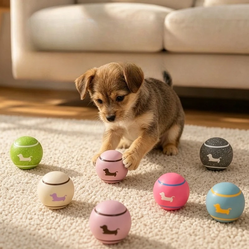 Juguete para masticar con pelota chirriante: dientes en perros - imagen 3