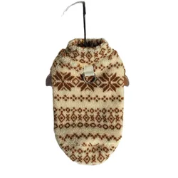 Jersey Cálido de Cuello Alto para Gatos y Cachorros – Suéter Rayado de Otoño e Invierno