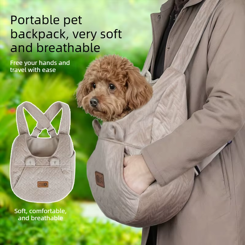Mochila frontal Teddy para gatos pequeños – Transpirable, ligera y cómoda para viajes - imagen 4