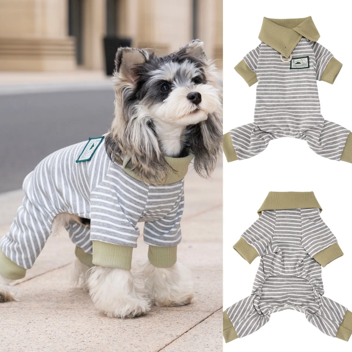 Camisa de primavera en diferentes colores para mascotas