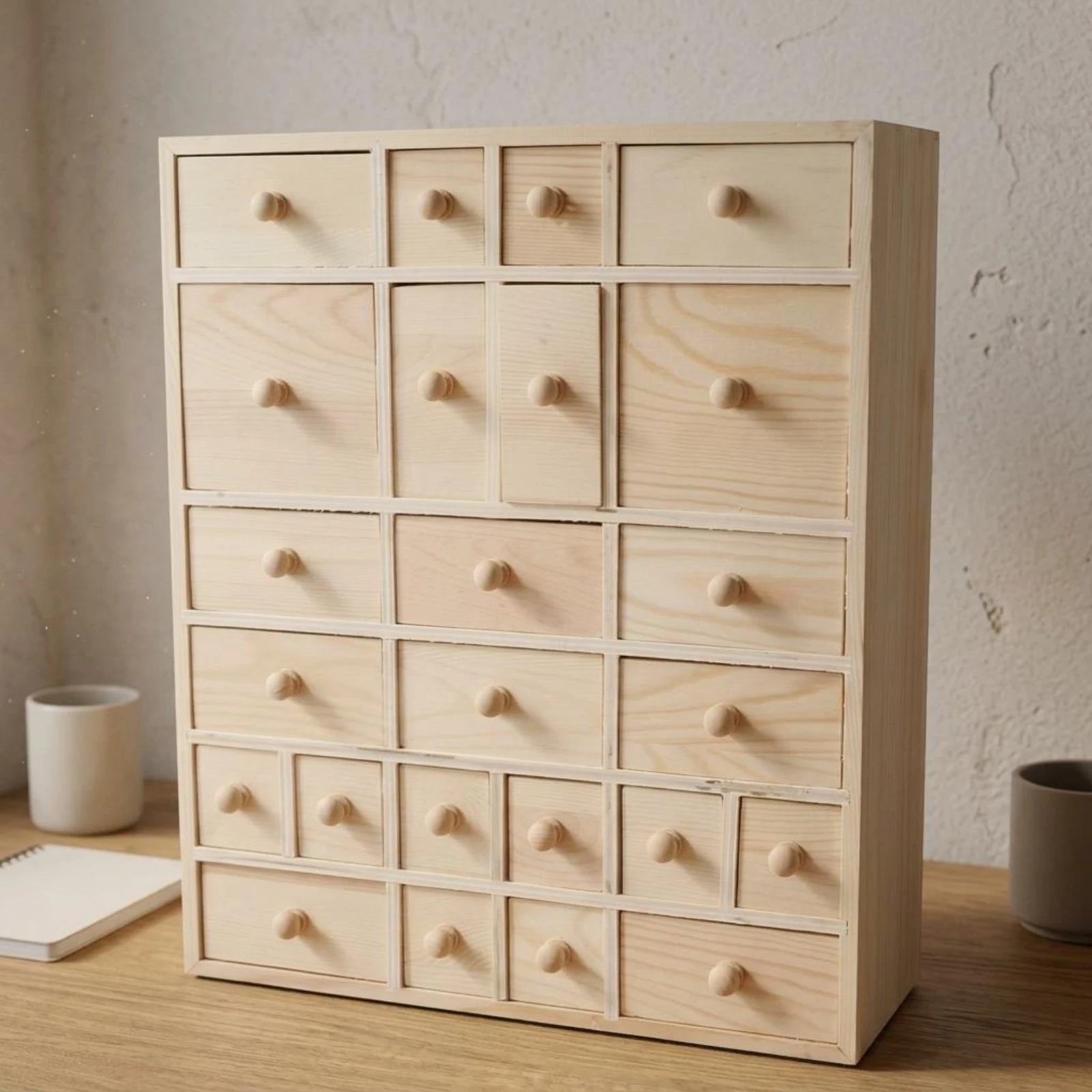 Organizador de madera con cajones para accesorios de gato y perro - imagen 4