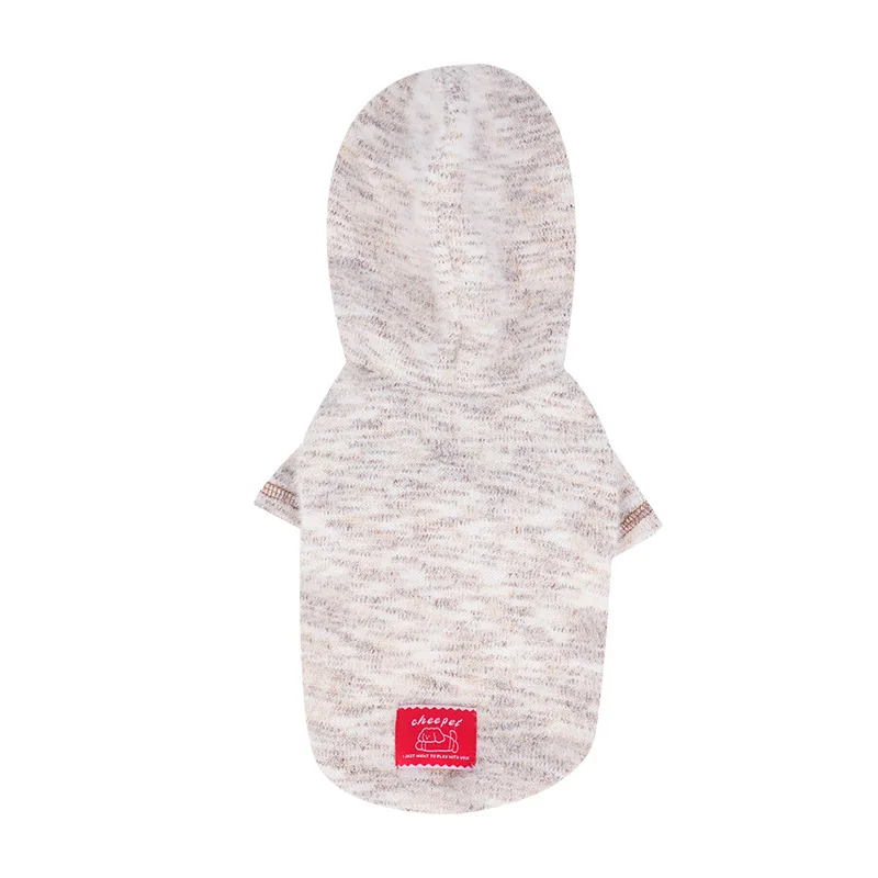 Sudadera con capucha perro felpa otoño