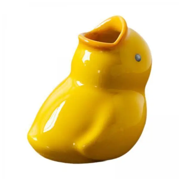 Portacepillos de dientes de cerámica con diseño de pato - imagen 2