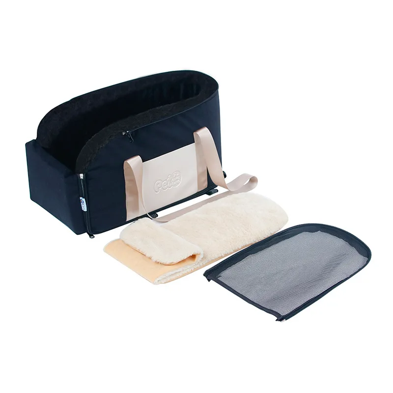 Cama coche para gatos y perros – Asiento seguro y cómodo - imagen 4