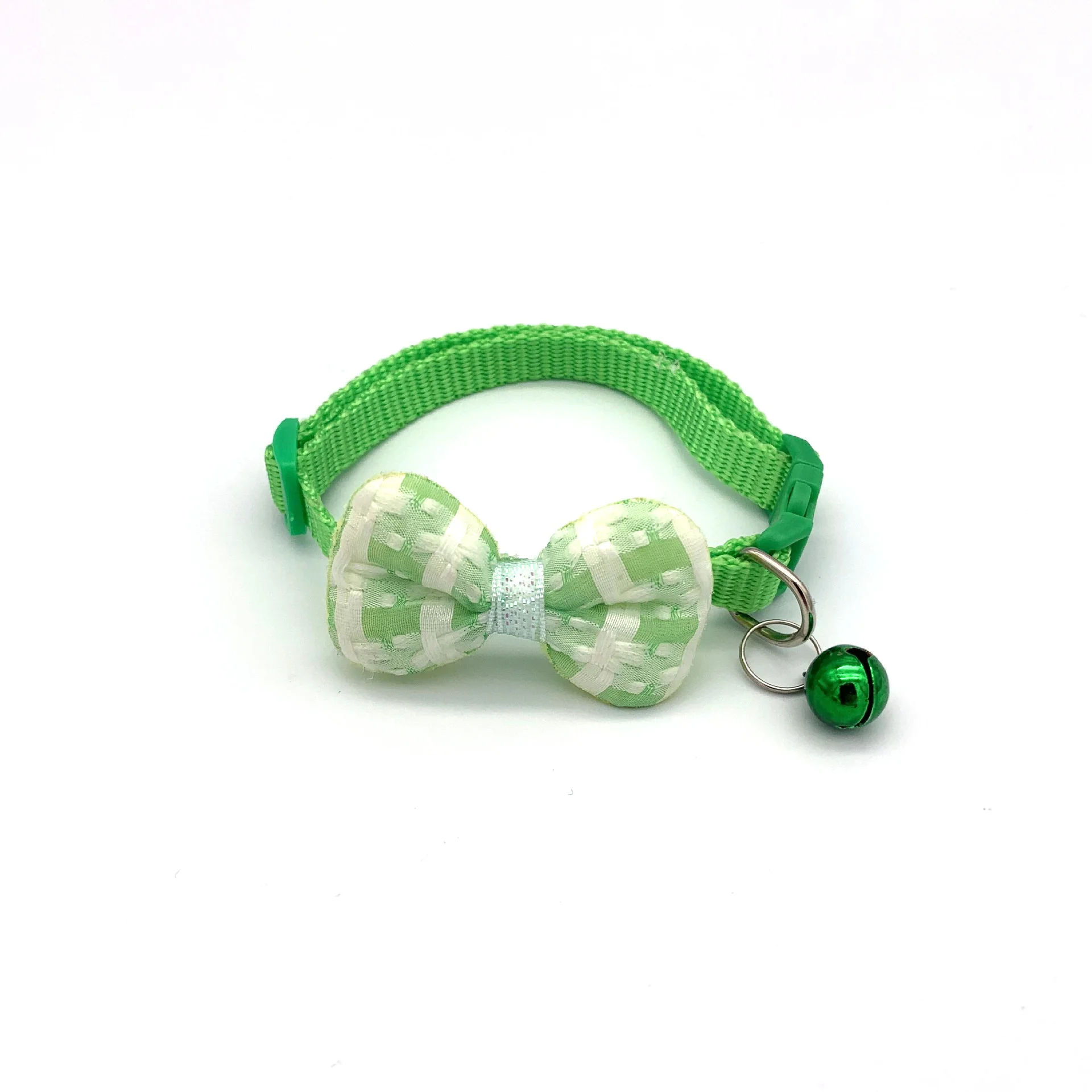 Collar con cascabel y lazo ajustable para gato y perro – Joyita segura - imagen 2
