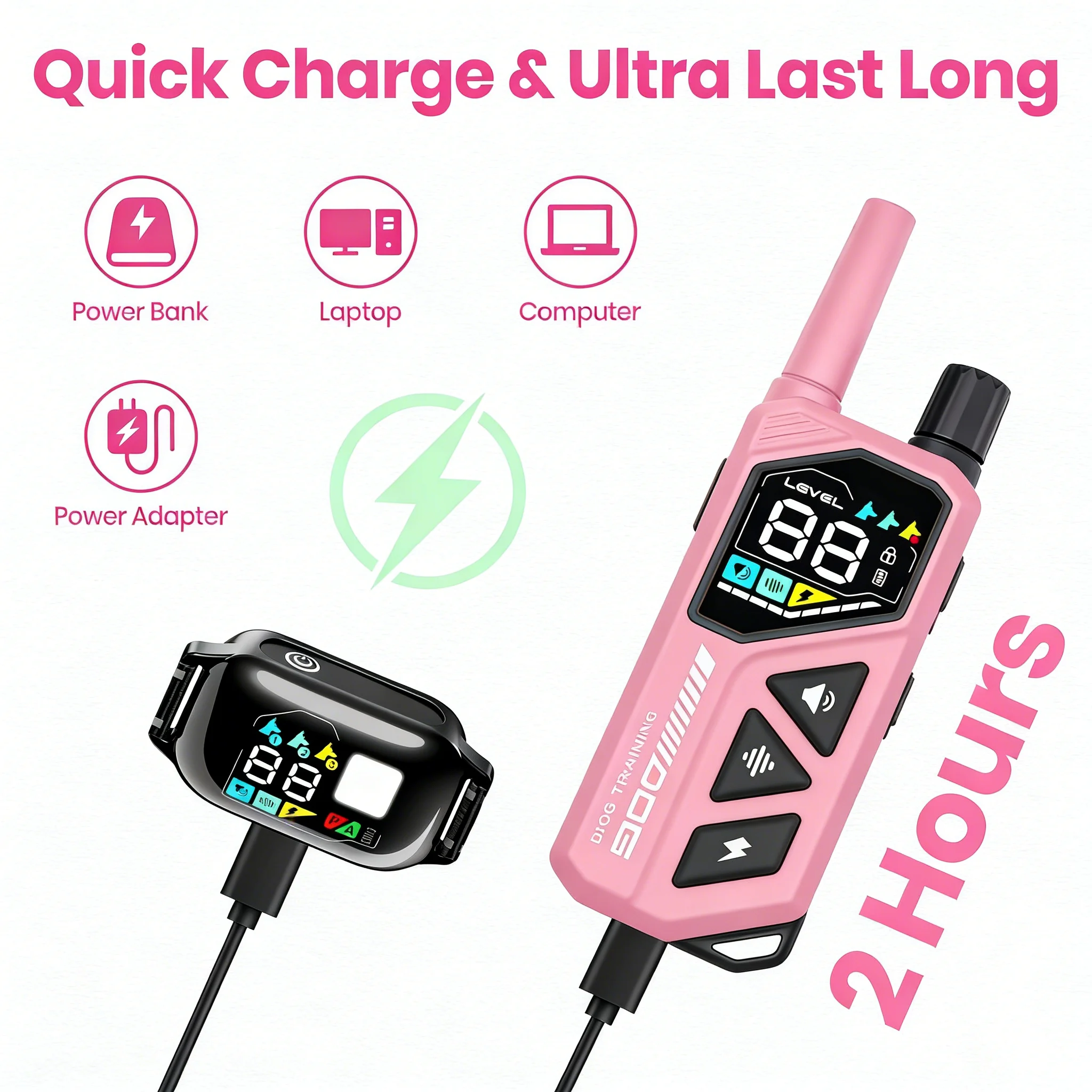 Puerto de carga USB del collar