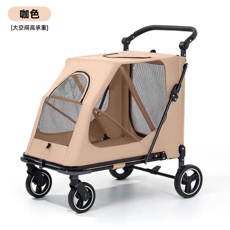 Carrito plegable para perros y gatos medianos grandes – clic