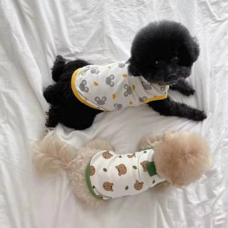 Chaleco verano para perros con estampado de oso – Tallas XS a XL - imagen 2