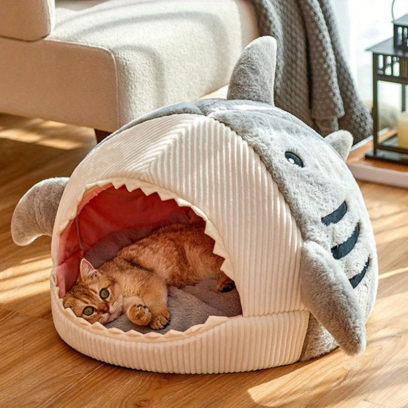 Cama para gatos y perros pequeños de interior