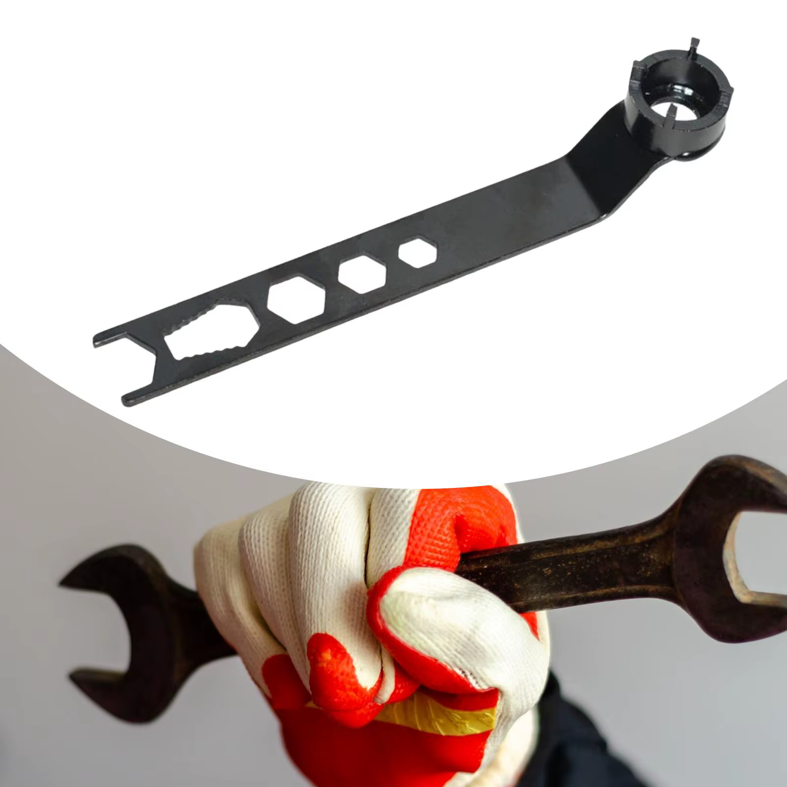 Llave de 4 garras para amoladora angular con mango ergonómico - imagen 4