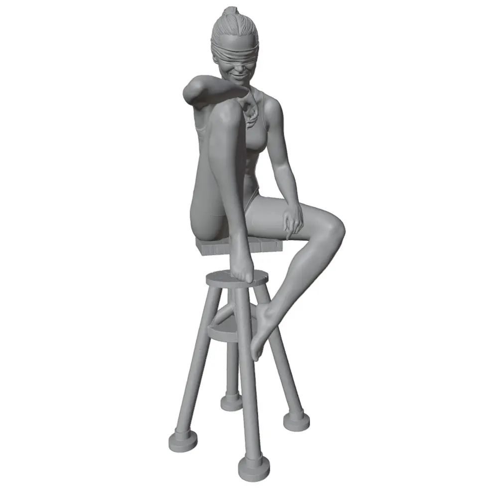Miniatura GK de resina 75mm ensamblaje