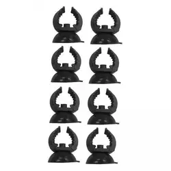 Sujetadores ventosa para acuario - Pack 8 clips porta tubos
