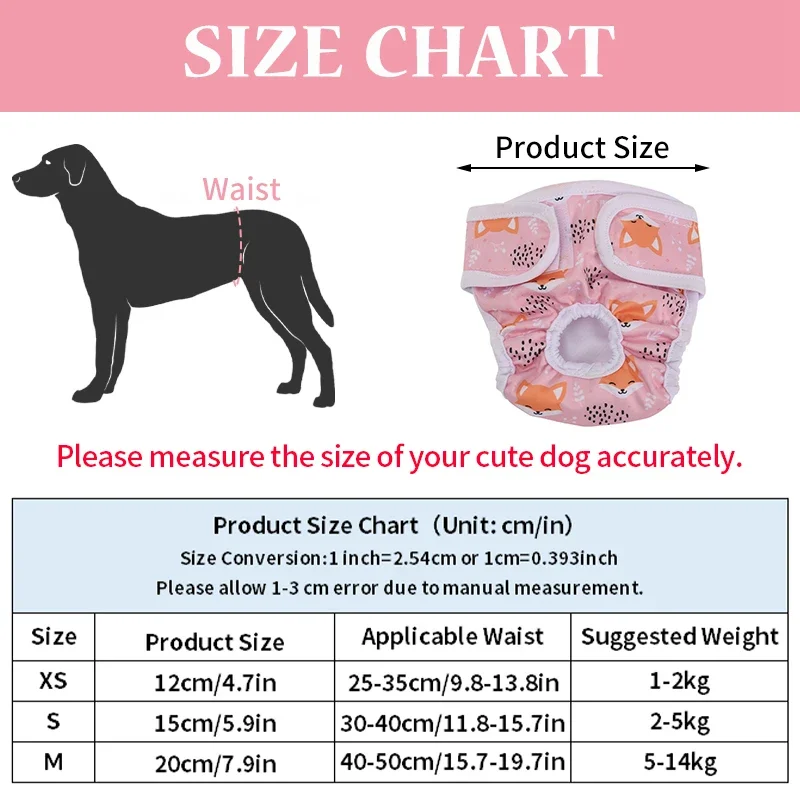 Pantalón fisiológico para perro con estampado alegre