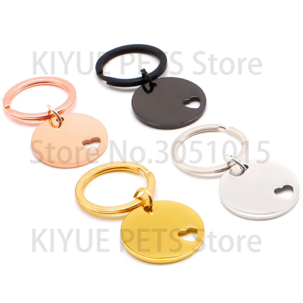 Placas de identificación en acero inoxidable para gatos y perros - imagen 3