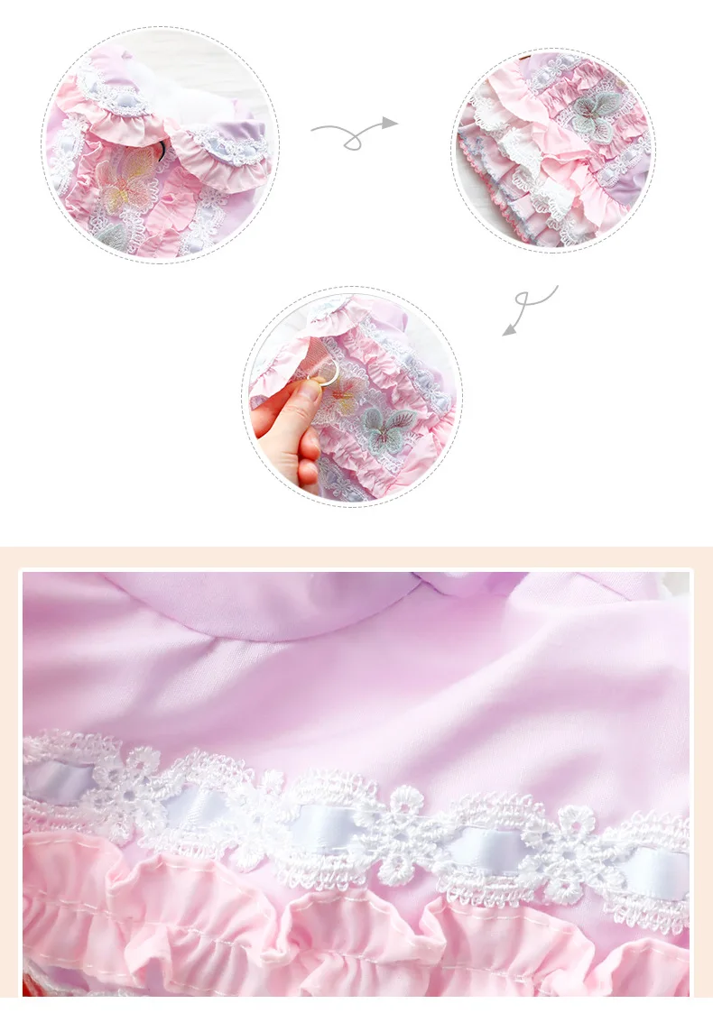 Vestido doblado y preparado para lavado en ciclo suave