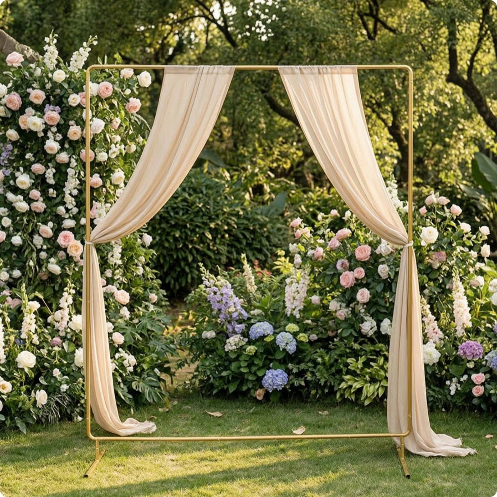 Soporte arco para fotos gatos perros y telón fondo