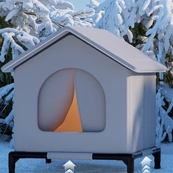 Cama impermeable plegable para gatos y perros pequeños fresquita
