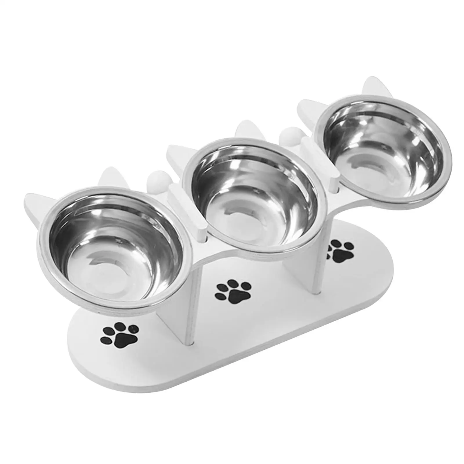 Detalle de los tres bowls desmontables