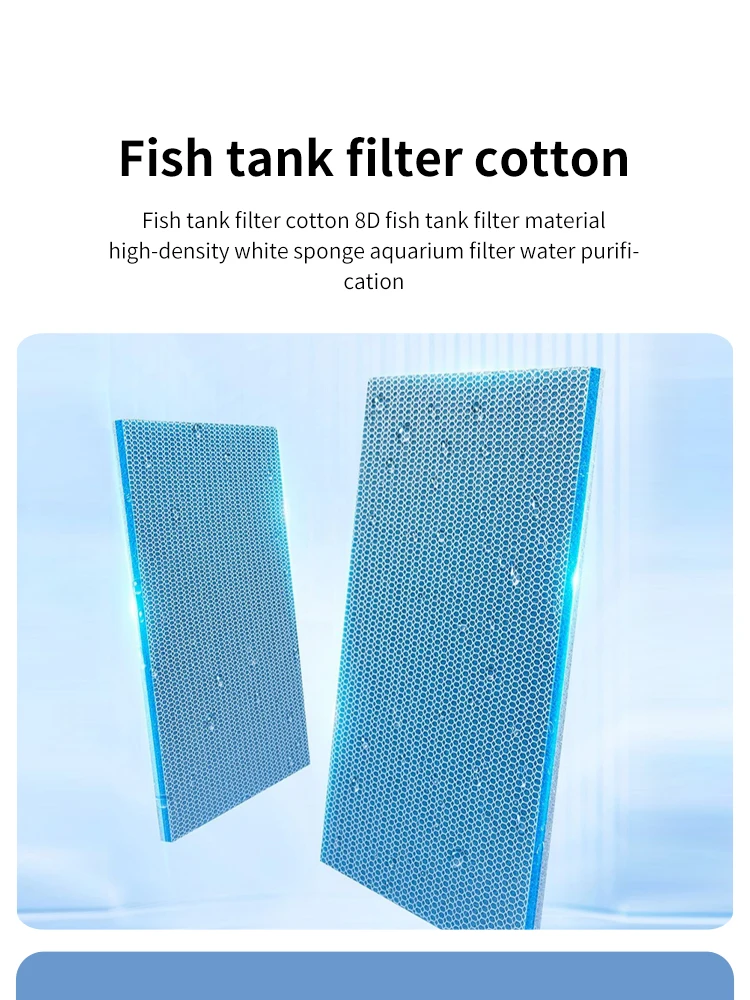 Almohadillas de filtro multicapa para acuario