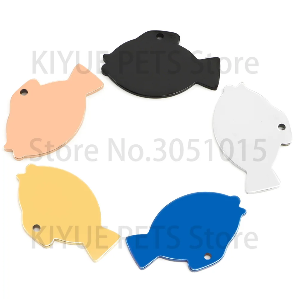 Placas de identificación KIYUE en acero inoxidable