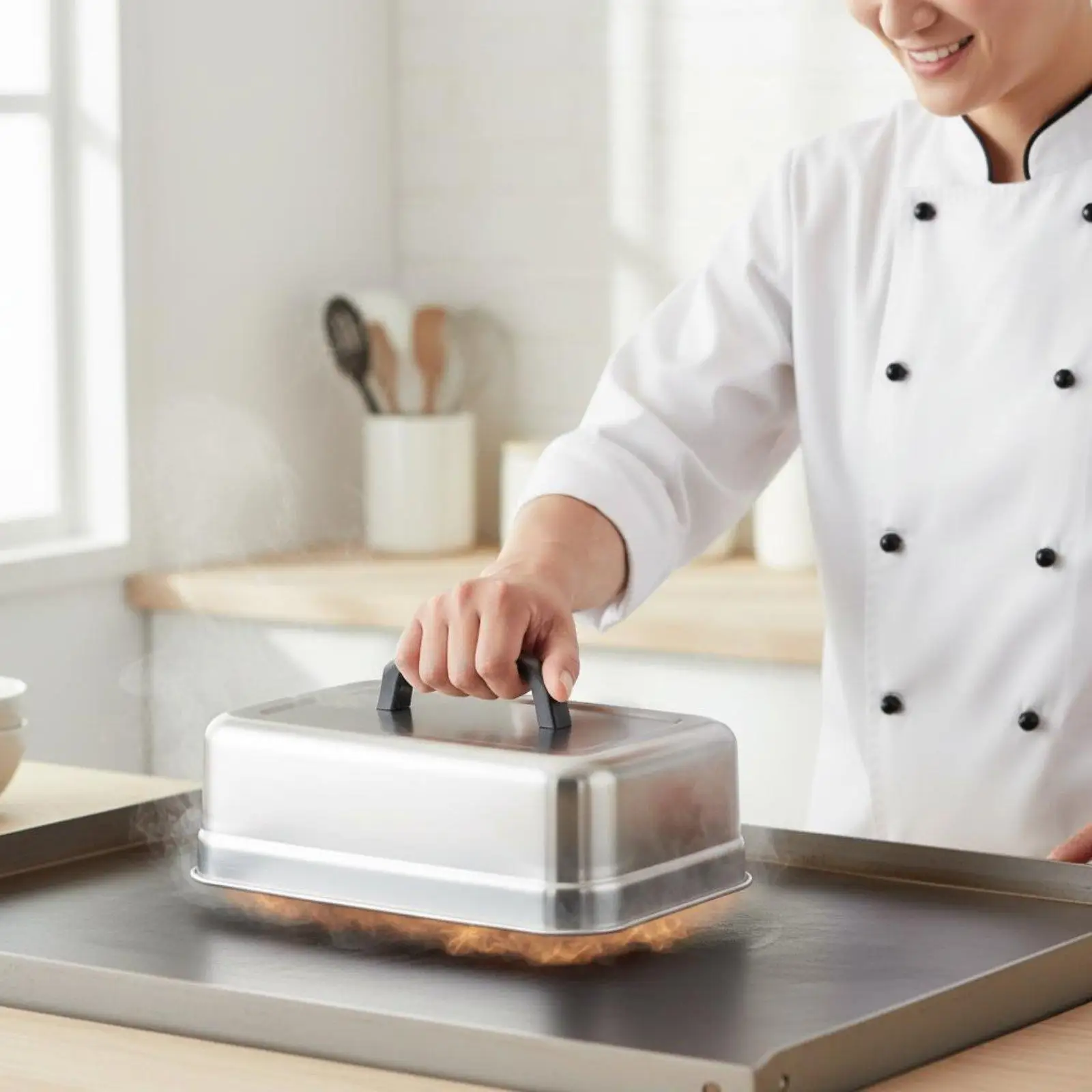 Cubierta Domo Acero Inoxidable para Parrilla – Tapa Universal BBQ - imagen 4