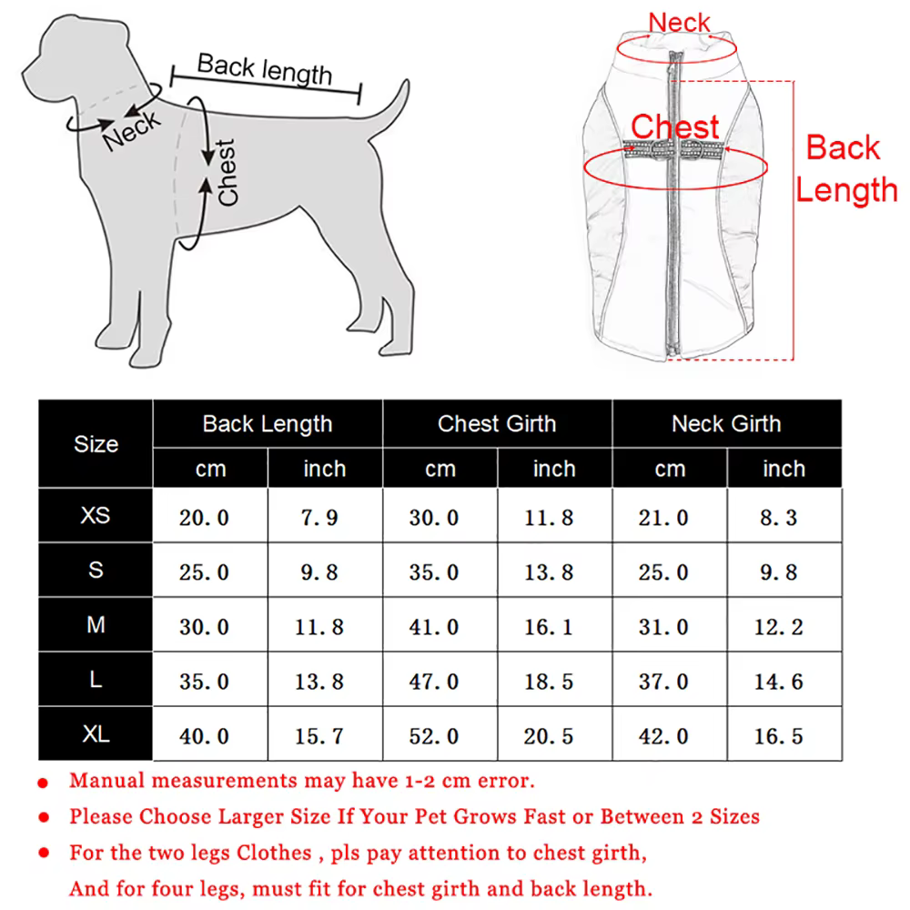 Chaqueta corta vientos para perros con reflectores y anillo en D, abrigos para perros, chaleco cálido de invierno para perros pequeños, ropa para gatos Westie Chihuahua