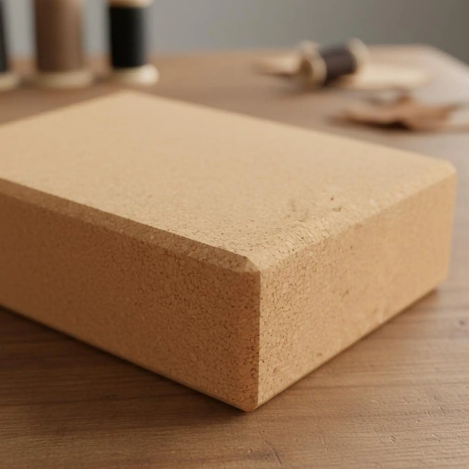 Bloque de perforación cuero con tabla corcho – Almohadilla manualidades - imagen 3