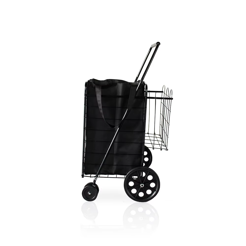 Carrito de transporte plegable para gato y perro, bolsa de tela - imagen 4