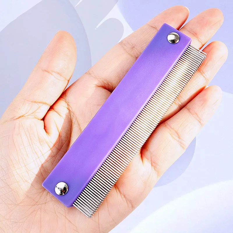 Peine plegable antipulgas para perros: cepillo de aseo y pelo - imagen 4