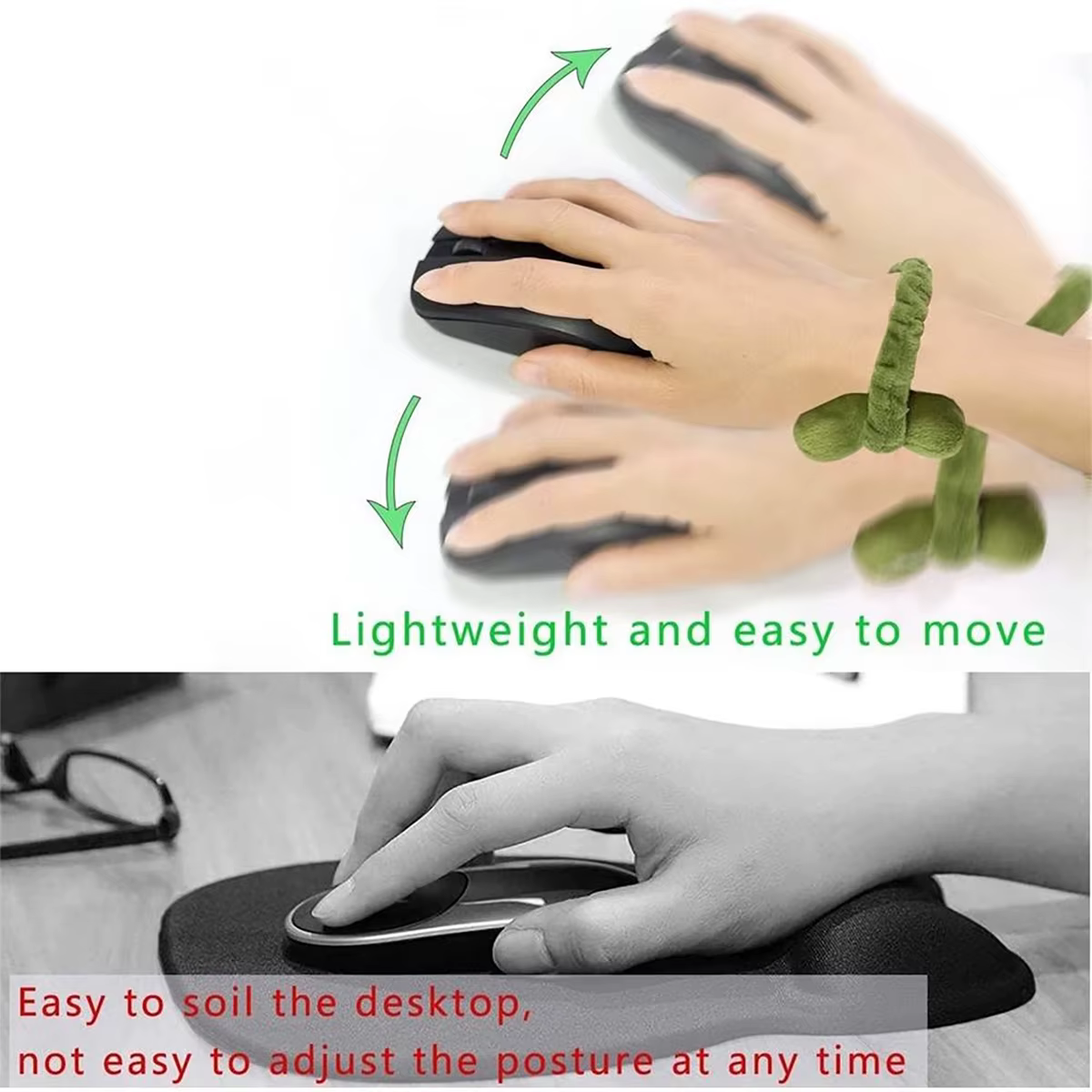 Almohada soporte muñeca con movimiento libre para gatos y perros - imagen 2