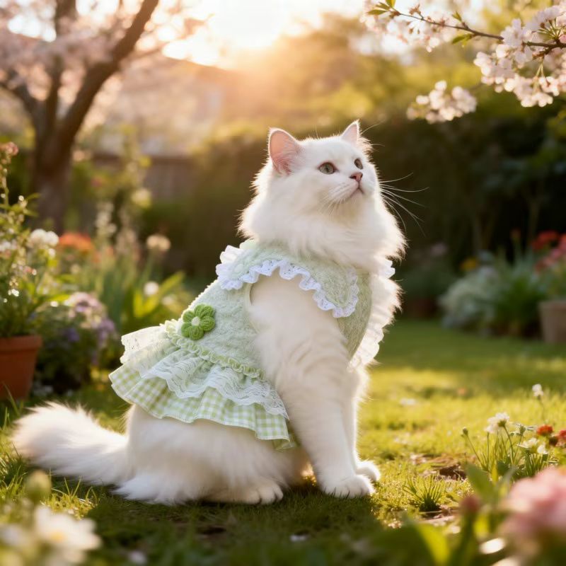 Vestido de Encaje para Perro y Gato – Falda de Princesa - imagen 5