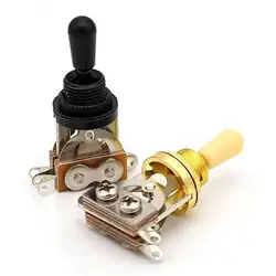 Interruptor de palanca 3 vías para guitarra eléctrica, repuesto