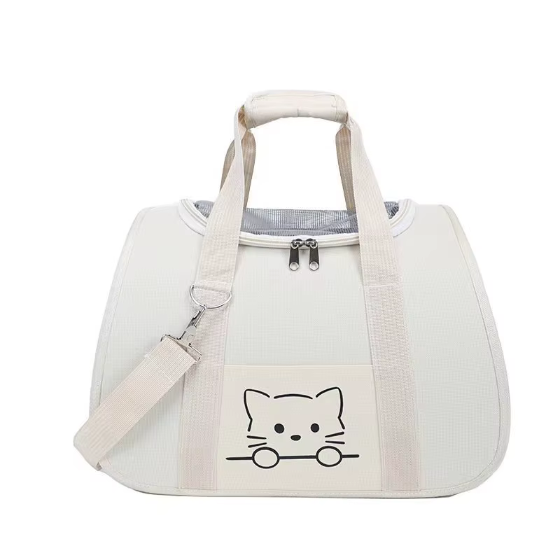 Bolsa de transporte portátil para gatos y perros: mochila espaciosa - imagen 4