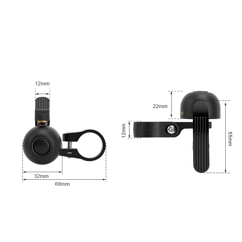 Timbre RIDERACE montado en bici