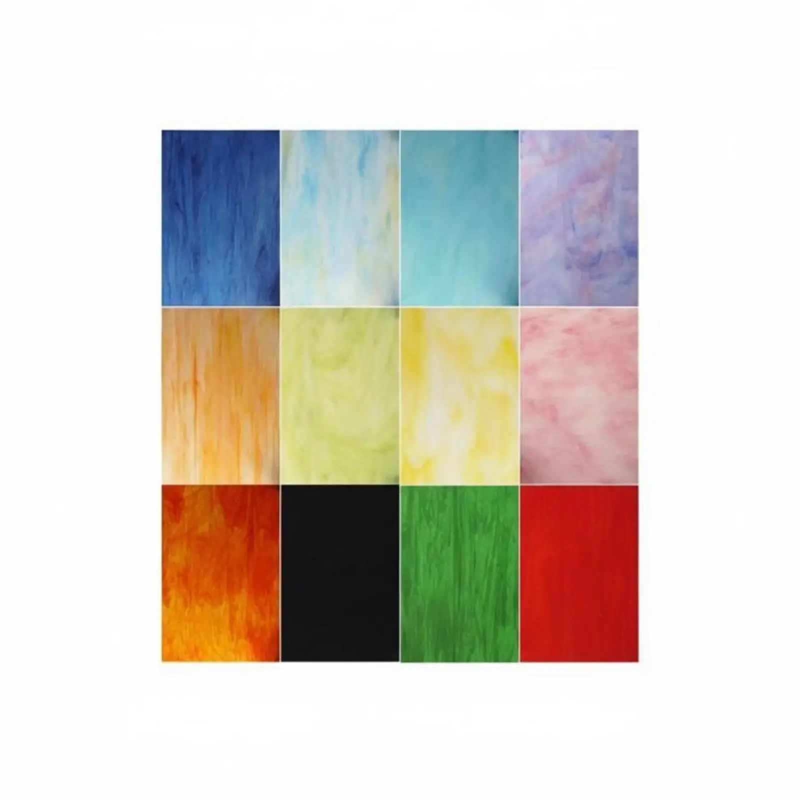 Láminas de Vidrio Multicolor – Juego Decorativo para Manualidades y Diseño - imagen 3