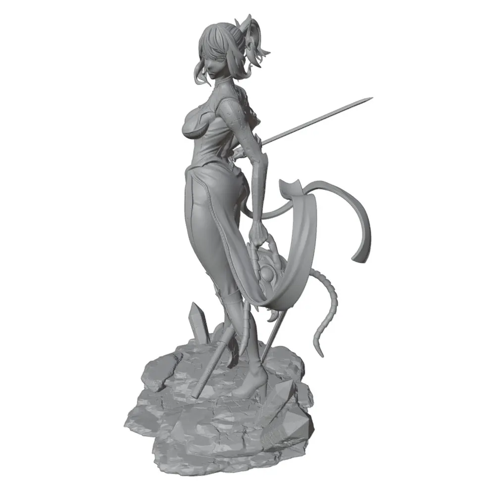 Figura 3D personaje anime DIY para decorar gatos y perros - imagen 5