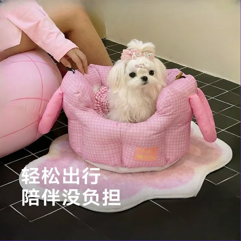 Mochila Cama para Perros y Gatos – Coche y Aire Libre - imagen 5