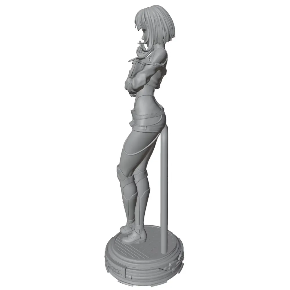 Figura GK Resina 1/24 Chica Sexy 75mm – Miniatura DIY Sin Pintar - imagen 3