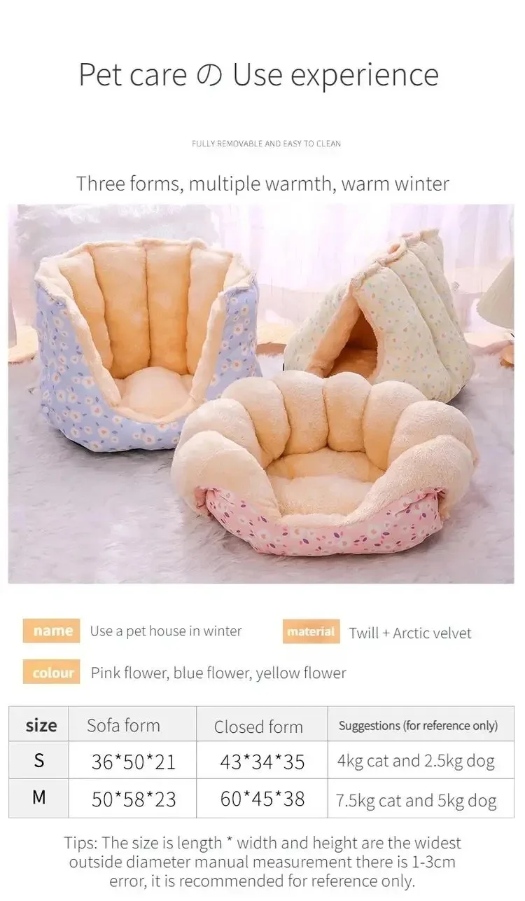 Cama para gatos vista superior