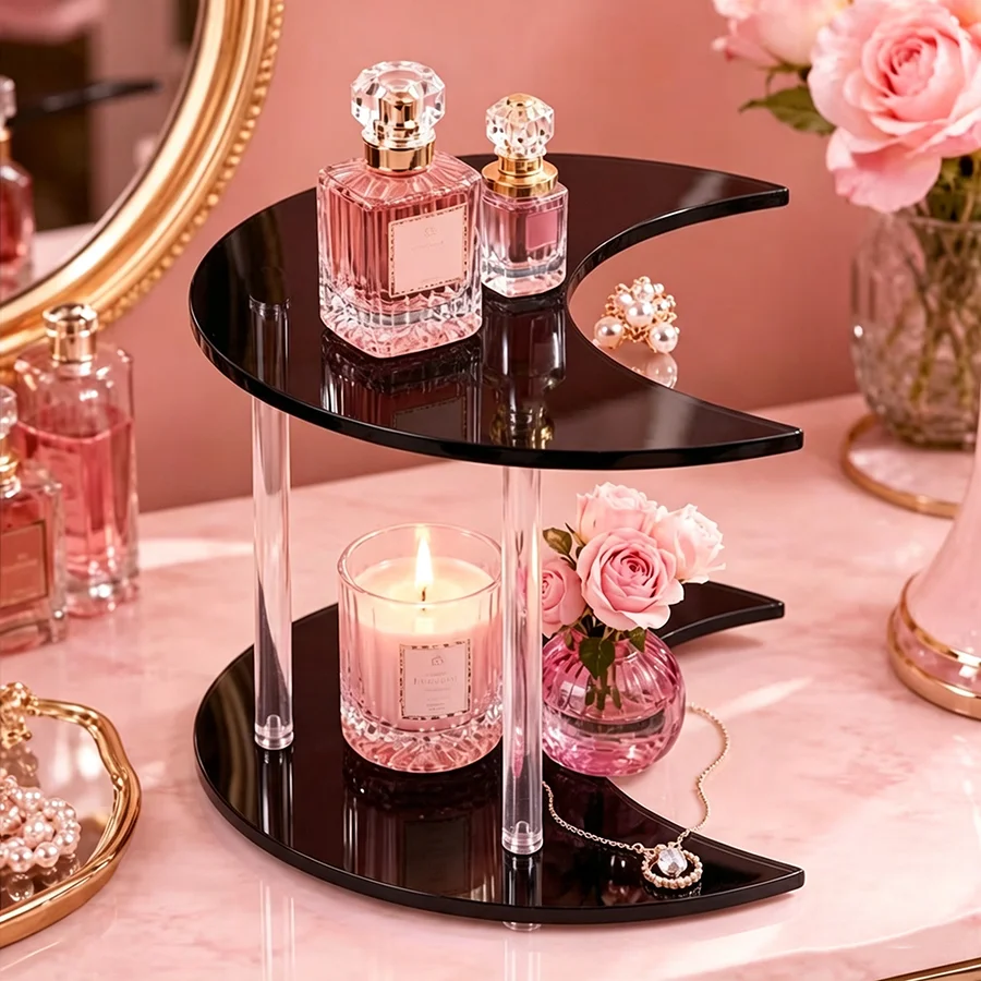 Organizador Acrílico 2 Niveles para Perfumes y Joyas - imagen 5