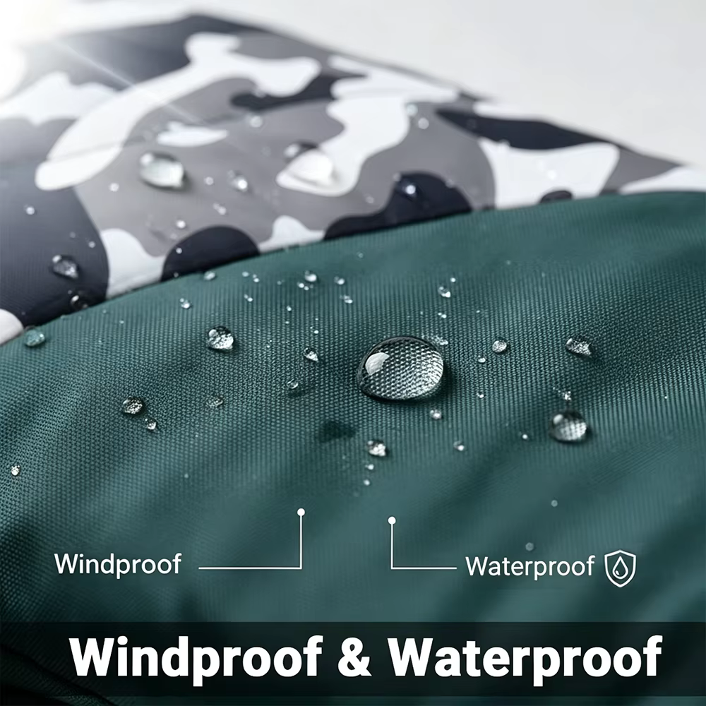 Chaleco perro invierno con camuflaje – Impermeable y cálido