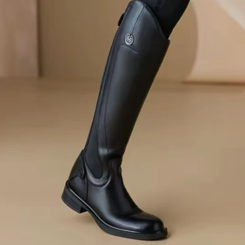 Botas de mujer cómodas de estilo vintage para otoño e invierno - imagen 3