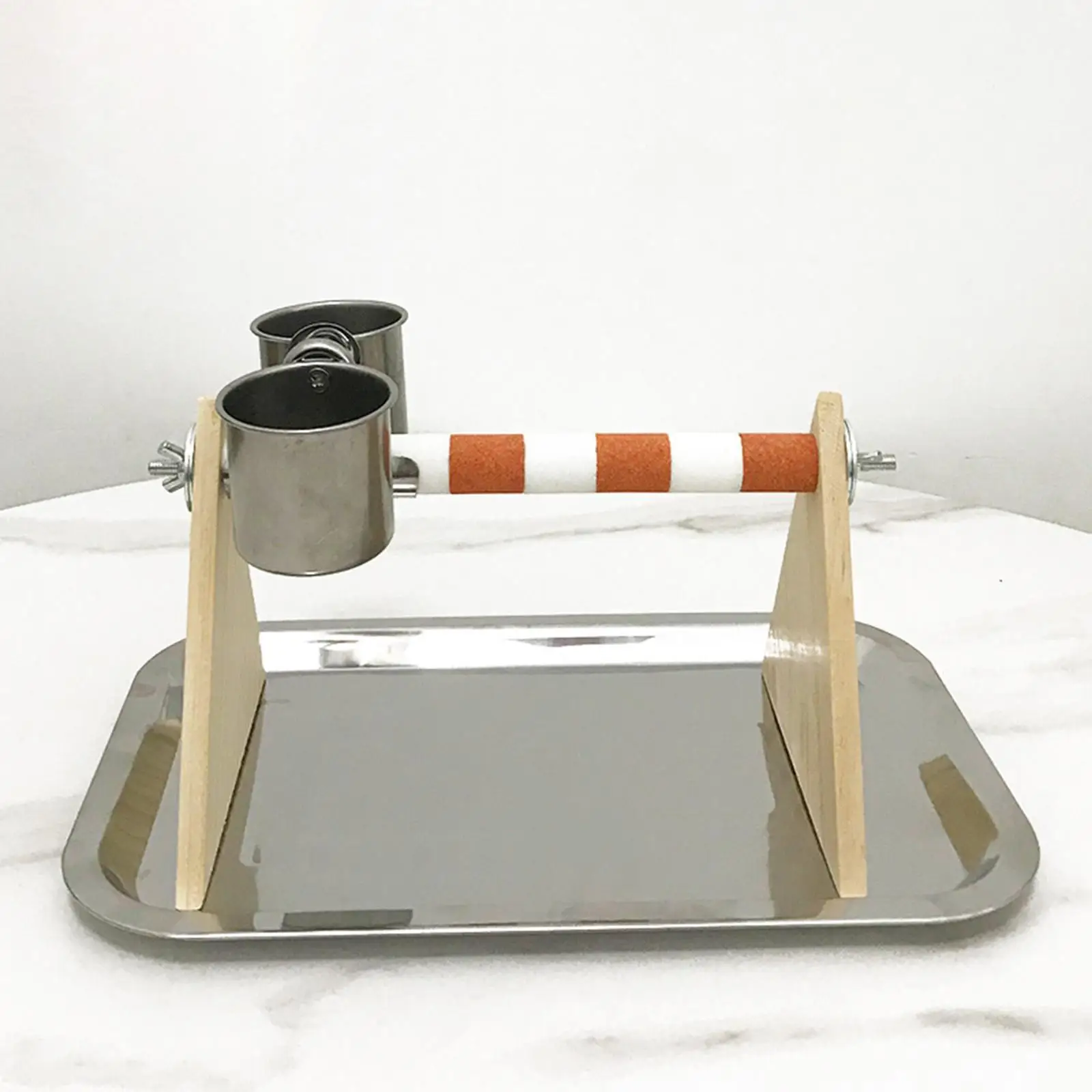 Percha completa montada con todos los accesorios