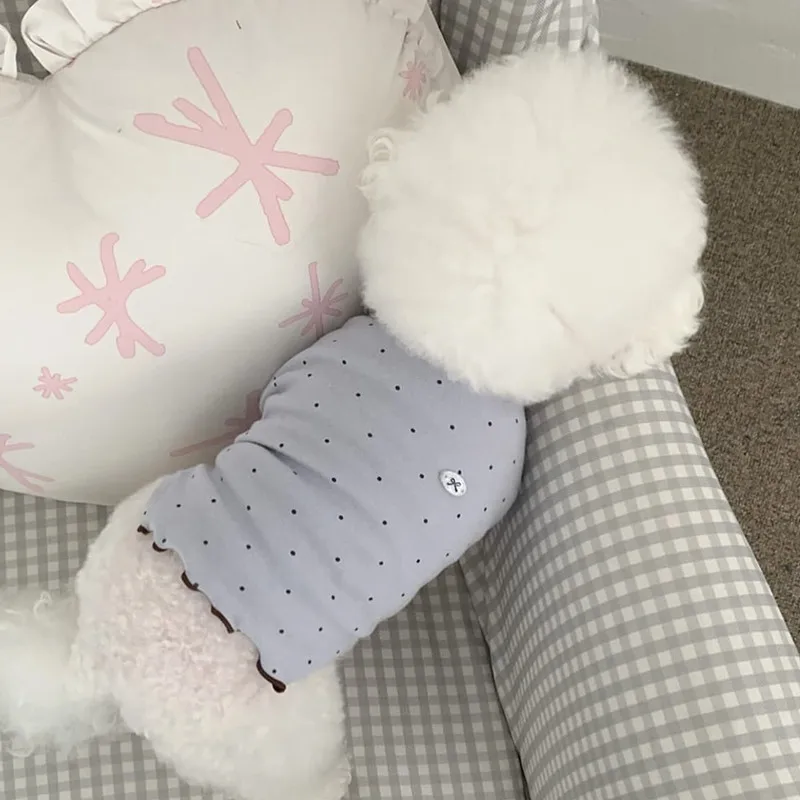 Camiseta con Cuello Redondo para Perros Pequeños – Otoño/Invierno