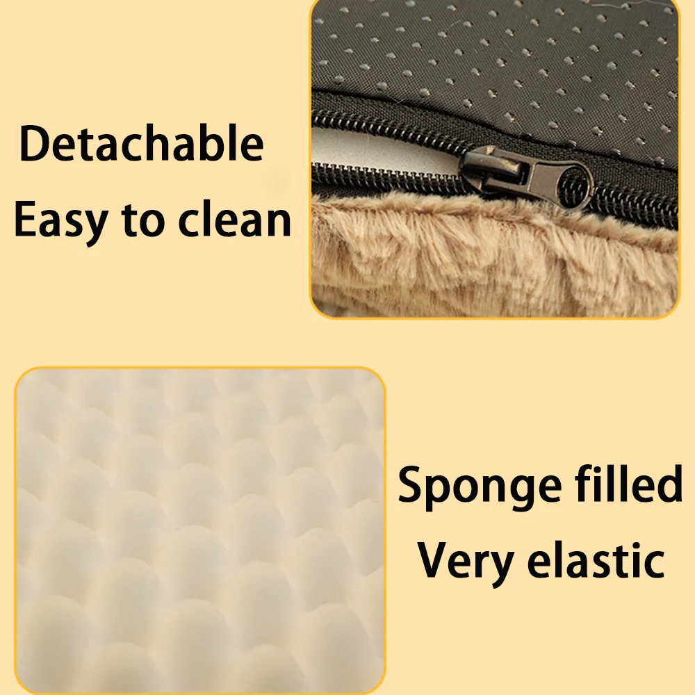 Cama para perro con funda lavable y base antideslizante