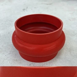 Conector flexible corrugado de tubería de goma reforzada para juntas