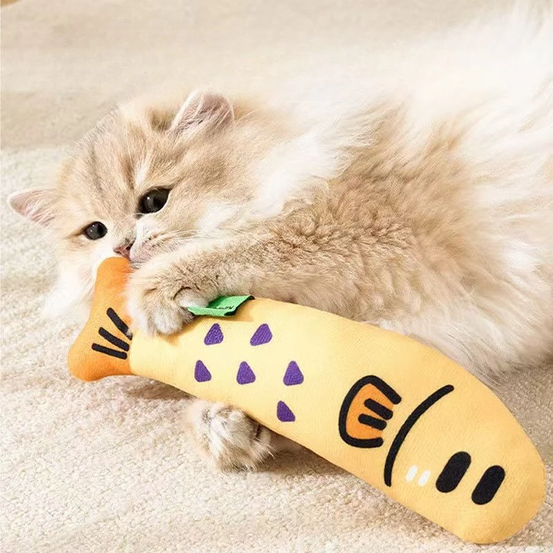 Juguete Pez de Peluche Interactivo para Gatos - imagen 5