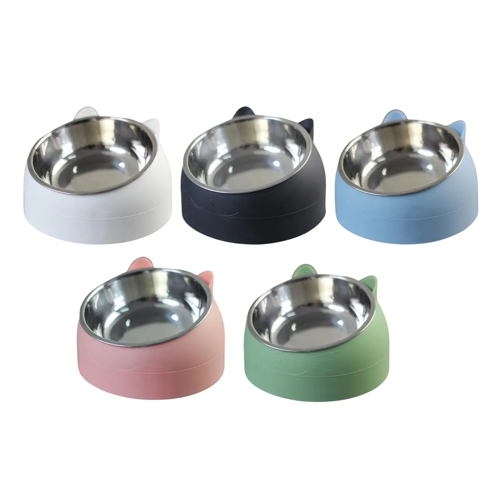 Cuenco de acero inoxidable antideslizante