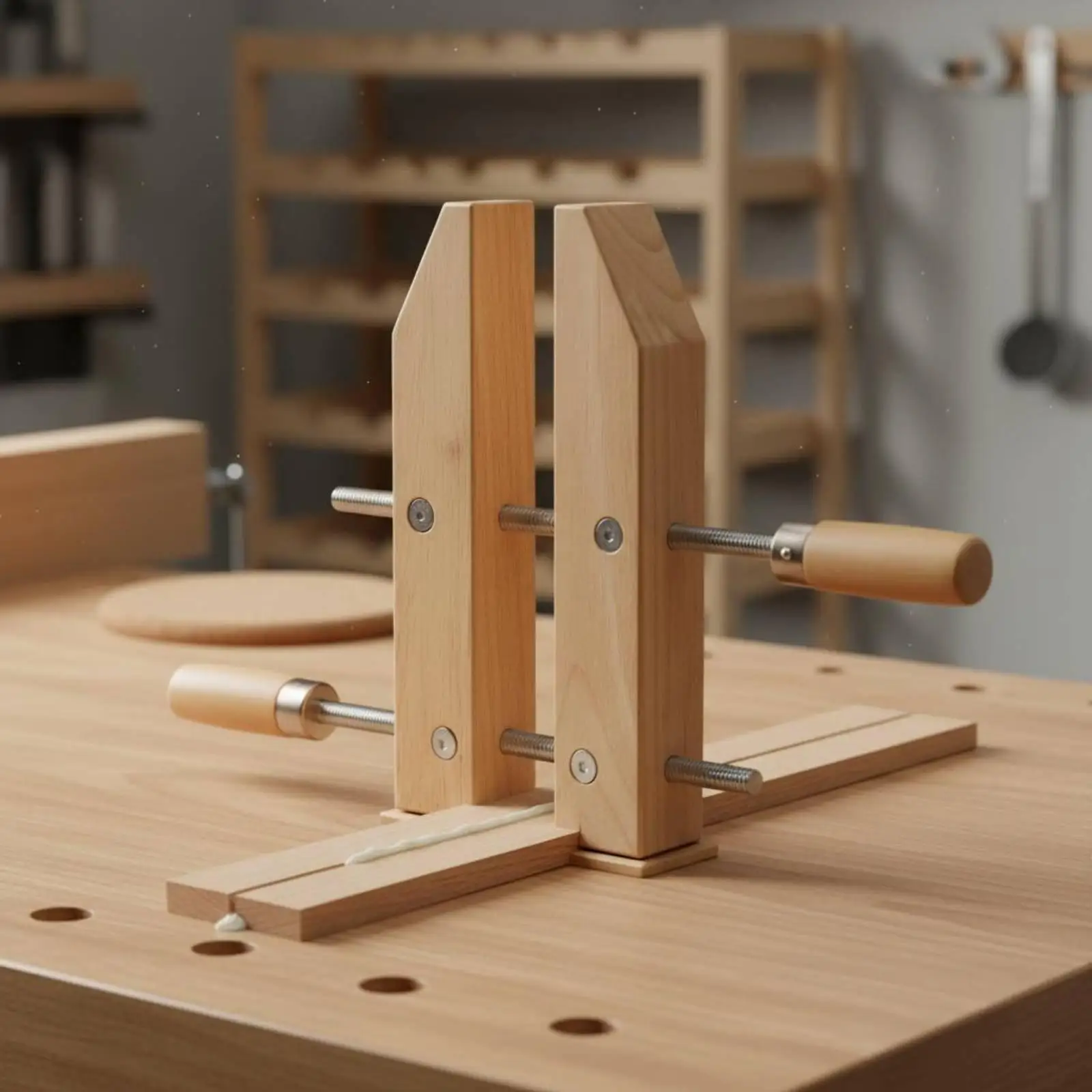 Abrazadera paralela ajustable para carpintería y bricolaje - imagen 4